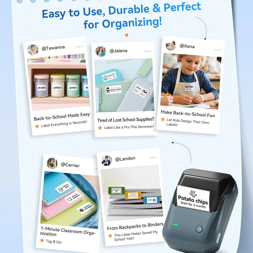 NIIMBOT B1 Label Maker 5