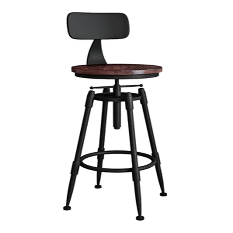 bar-chair-bar-chair-swivel-lift-chair-solid-wood-high-stool-wrought-iron-back-home-bar-stool-modern-minimalist