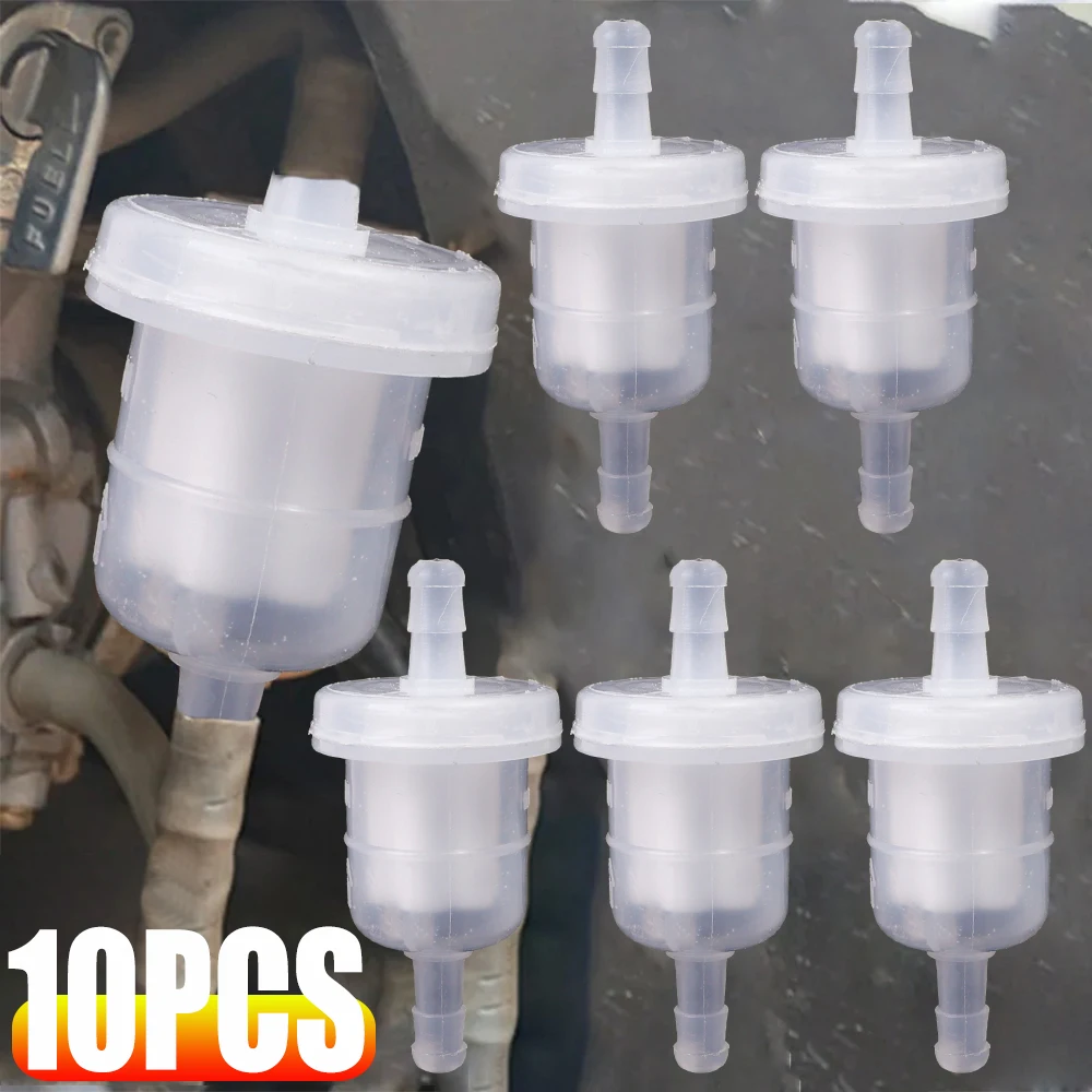 

1-10pcs Motorcycle Fuel Filter Gasoline Gas Oil 110/125/150/175/200 Engine for Scooter Scooter Dirt Bike ATV Fuel Filters