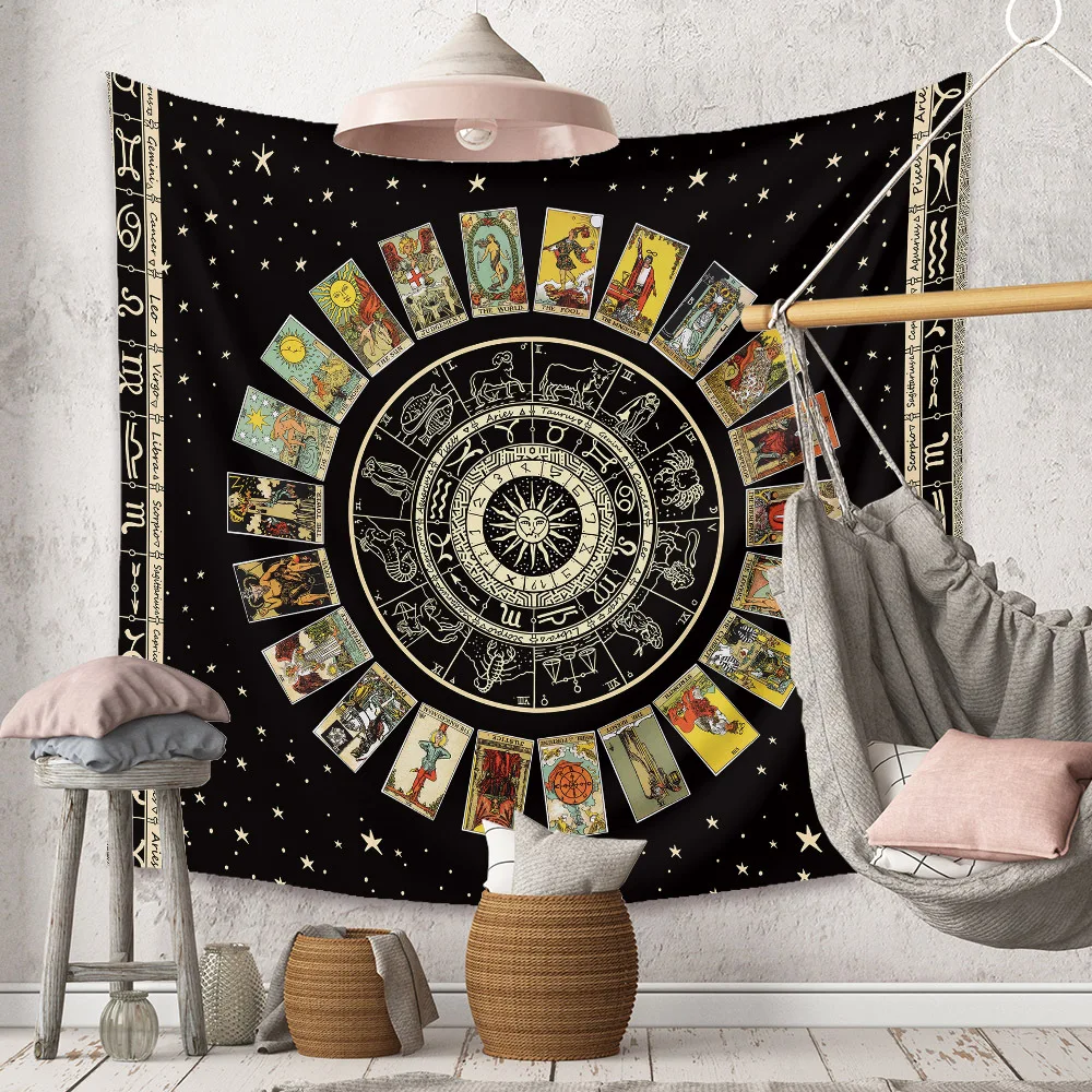 Tarot Cards Tapestry Wall Hanging Tapestry Decor For Home