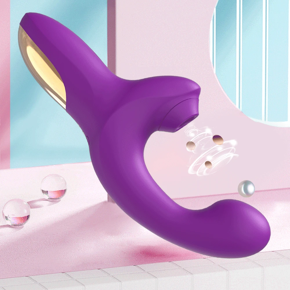 Gode ​​vibrateur puissant à 20 vitesses pour femme, ventouse de Clitoris sous vide, stimulateur de Clitoris, produits pour adultes, jouet sexuel pour remuer les doigts_voghion.com