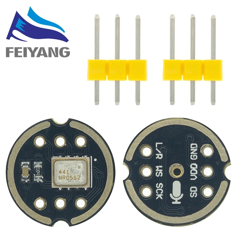 Módulo de micrófono omnidireccional en vivo MH-ET, interfaz I2S INMP441 MEMS, alta precisión, baja potencia, volumen Ultra pequeño para ESP32