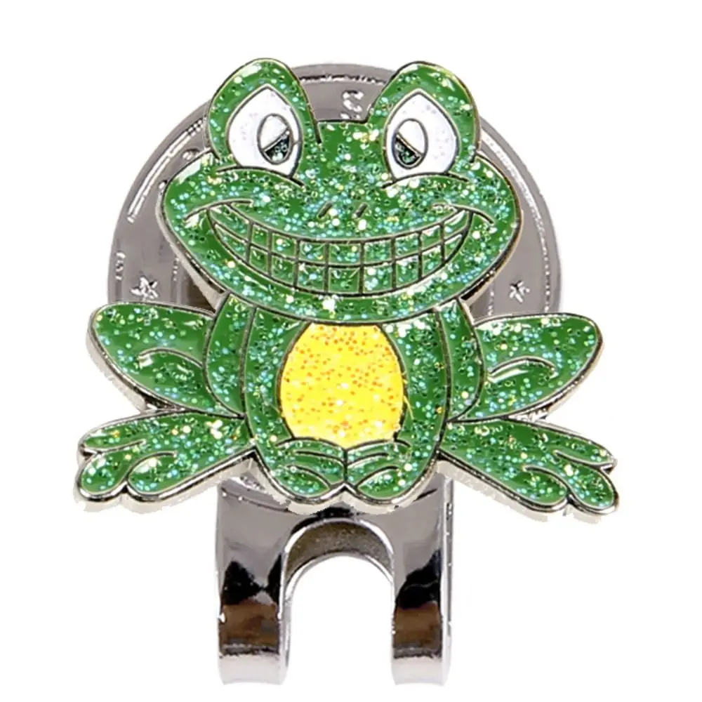 Golf Equipment Ball Marker Golf Hat Clip Metal Marker Removable Golf Mark Unique Alloy Magnetic Hat Clip Golf Ball Marker
