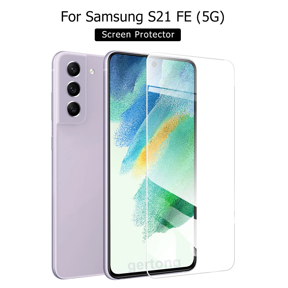 An Toàn Có Kính Cường Lực Dành Cho Samsung Galaxy Samsung Galaxy S21 FE 5G Bảo Vệ Màn Hình Trong Cho Samsung S21 FE S20FE S20 Fe 5G 4G S21FE Kính Cường Lực mobile tempered glass