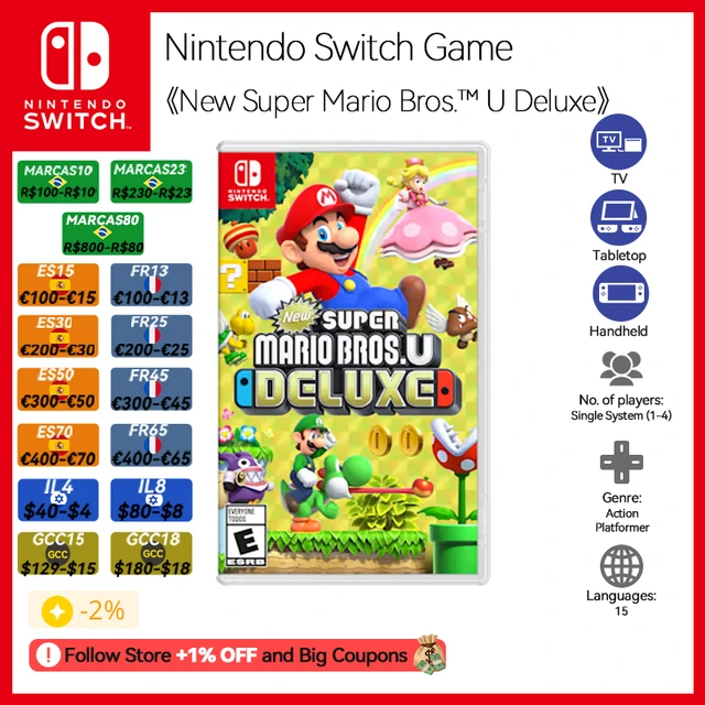 New Super Mario Bros.™ U Deluxe for Nintendo Switch - Nintendo