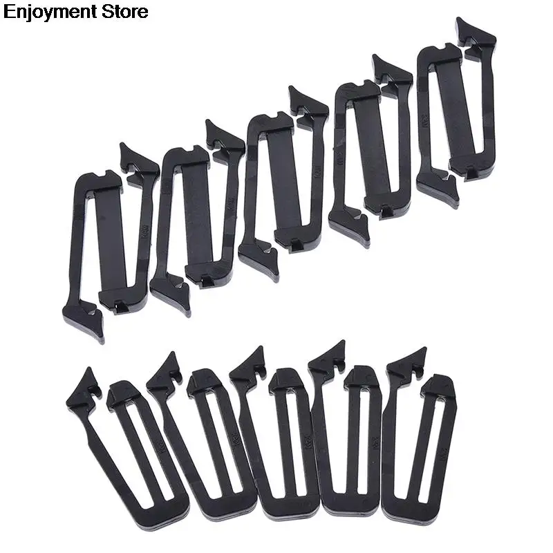 Carabiner Clips Backpack Clips 5pcs Backpack Accessories Molle Webbing Buckle Strap Belt End Clip