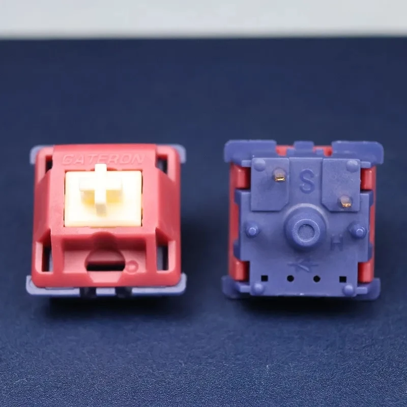 Gateron-quinn Switch Pin Rgb Tátil Pesado Nylon Pom Faça Você Mesmo Personalizado Gaming Switches Teclado Mecânico 55g - Imagem 5
