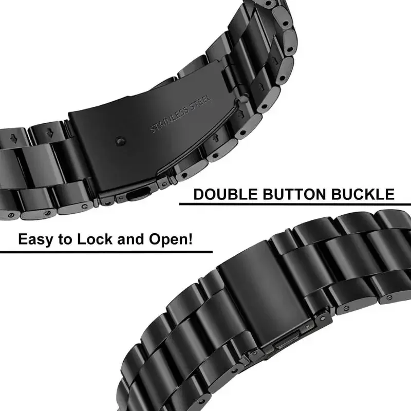 Stainless Steel Metal Strap Bracelet Wristband - Premium Belt Accessories