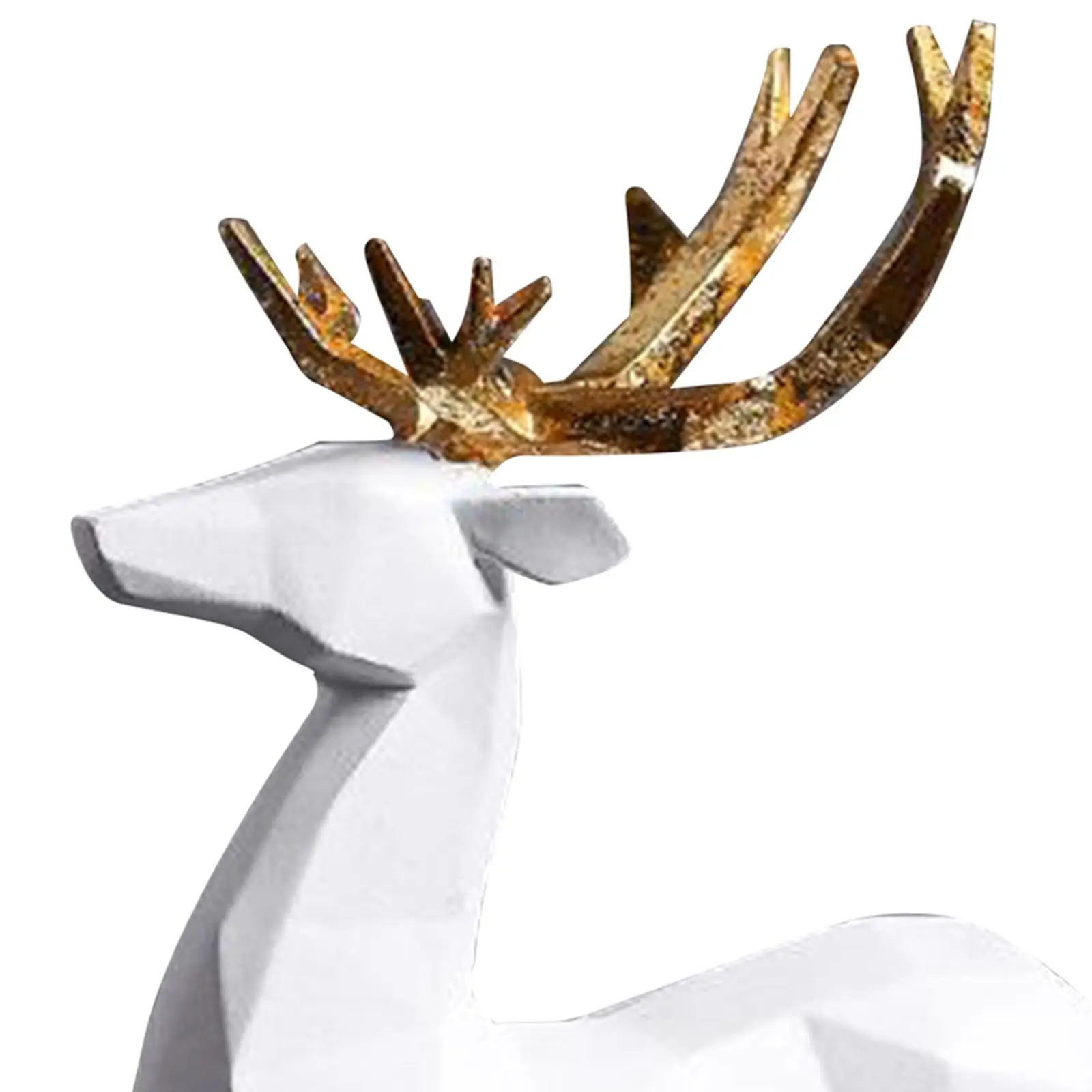 Elk Decor Statue Sculpture, Bookshelf Decor Accents, Modern Decorative Figurines