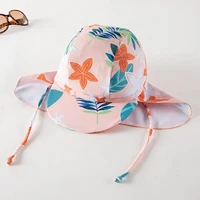 2023 Fashion Swimming Set For Kids Baby Girl Swimwear Surf Suit bathing Pool Beach Swimwear+Cap Outfit 5