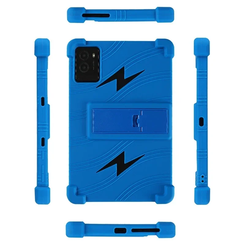 Enhanced Soft Silicone Cover with Kickstand and Shockproof Airbags