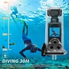 4K Ultra HD Pocket Action Camera 270° Rotatable Mini Wifi Sports Camcorder Waterproof Case Helmet Travel Bicycle Driver Recorder 2
