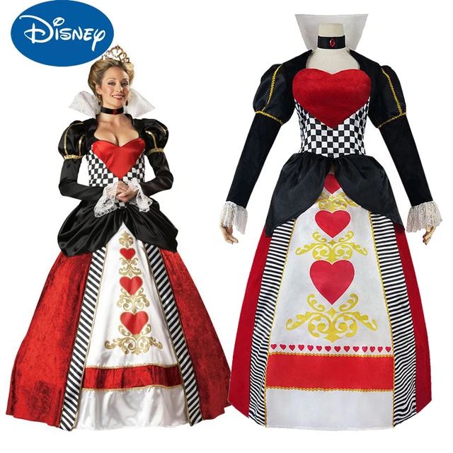 Queen Of Hearts Costume, Red Queen Cosplay Costume Alice In