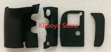 

NEW For Nikon D800 D800E Body Rubber Cover Grip + Bottom + Rear Thumb + FX Side Rubber Camera Repair Spare Part Unit