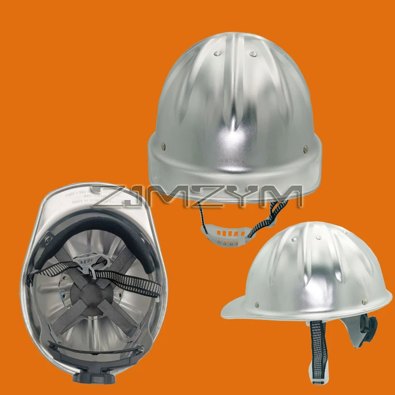 Aluminum Safety Helmet Mining Hard Cap Engineering Safety Helmet Railway Mine Construction Work