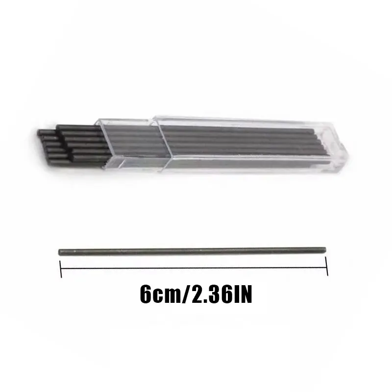 10 Pcs/Set 0.3/0.5/0.7/0.9/1.3/2.0mm HB Leads Refill for Mechanical  Pencil Replacement Refill Leads  Supplies Stationery 3
