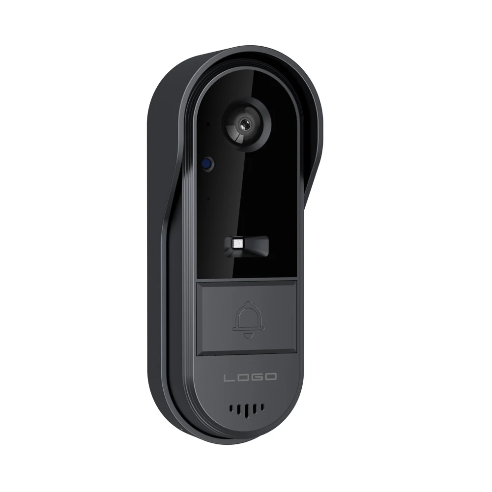 2.4G WiFi 비디오 인터콤 도어 카메라, 도어 아이 카메라, IR 야간 투시 기능, 가정/사무실/아파트용 홈 보안 도어 아이 카메라