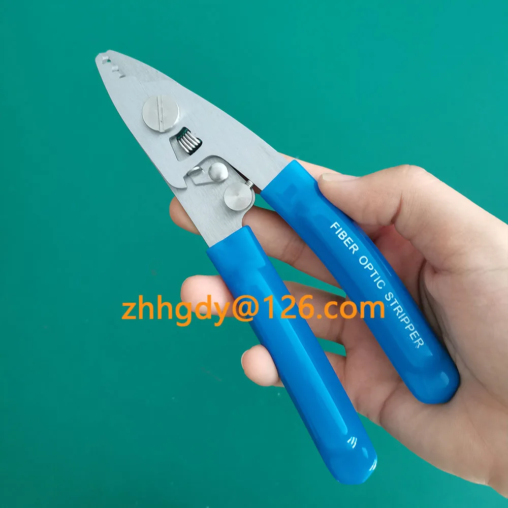 Stainless Steel Three-port Fiber Stripping Pliers FTTH Tool  Optic StrippingPlier Tool