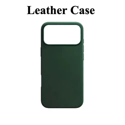 Leather MagSafe - Compatible Wireless Charging Case - Anti - Drop Protection - iPhone 15 Plus (Forest Green)