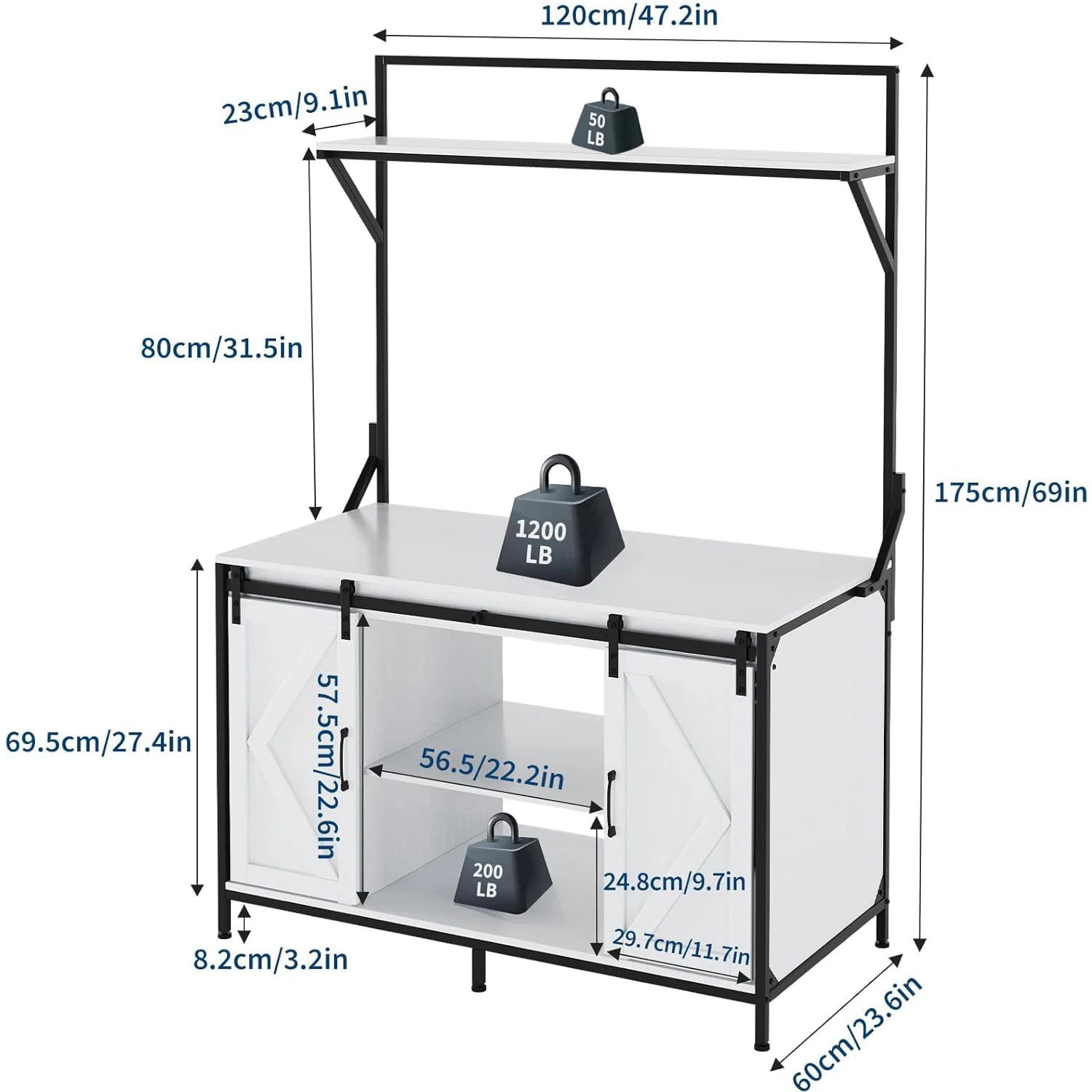 HiMISS stand side view