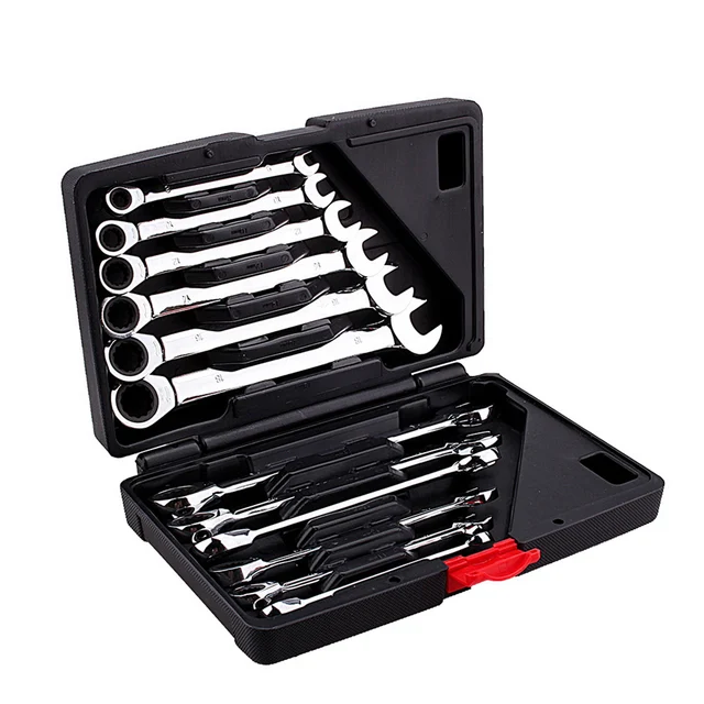 Flexible Ratchet Spanner Set 8–19mm 3