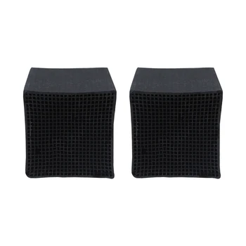 Anycubic 송진 활성 탄소 필터, 급속 공기 정화 큐브 필터, UV SLA 3D 프린터 부품, 공기 청정기, 2 개