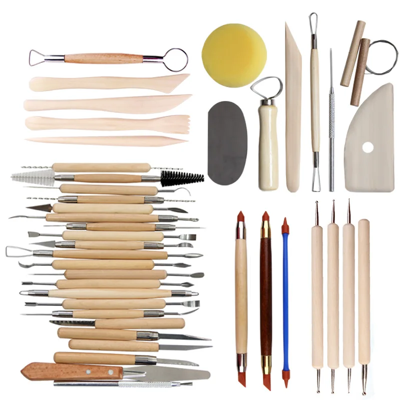 

Soft Clay Clay Sculpture Pottery Tools, Multifunctional Carving Knives, Scrapers