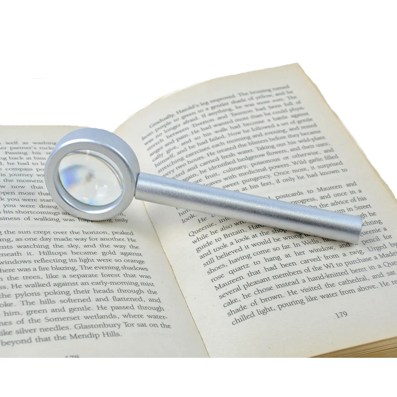 

Mini Pocket Handheld Reading 30X Magnifier Hand Held Magnifying 30mm Magnifying Glass Children Reading Glass Lens