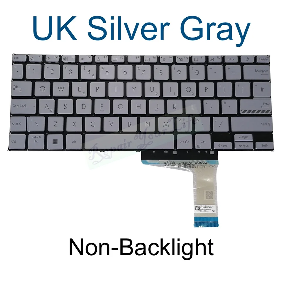 US UK Backlit Keyboard for Asus Vivobook 14X M1403 M1403Q