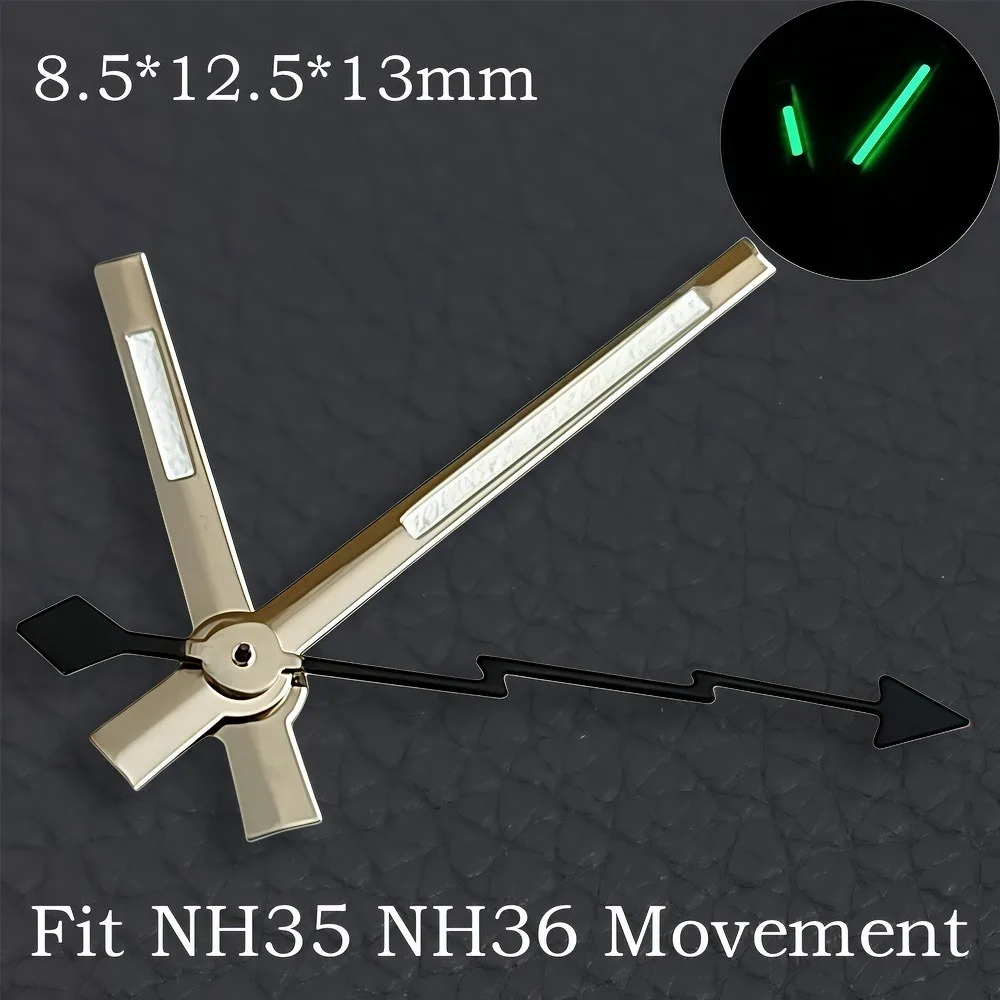 High Quality Green/Blue Super Luminous Watch Hands - Premium Watch Accessories Pointer