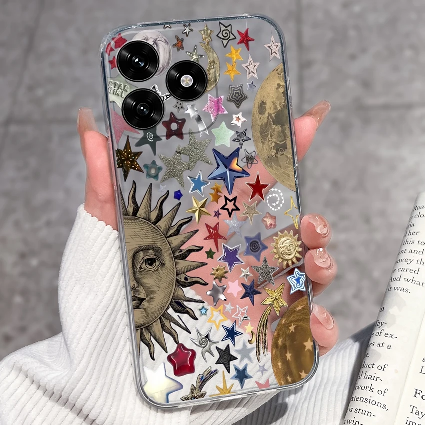 Cute Panda Puppy Soft Silicone TPU Clear Phone Case Back Cover
