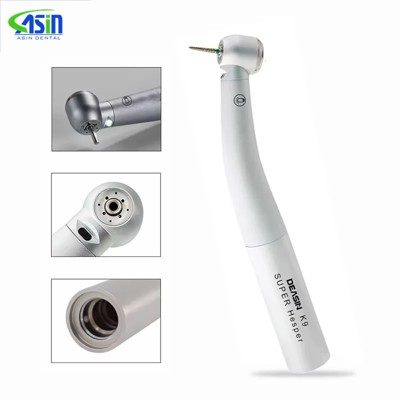 Dental KV 9000 Typ Dental High Speed Fiber Optic LED Turbine Handstück Für KAVO Koppler 2/4/6 loch Stecker Dental Werkzeuge