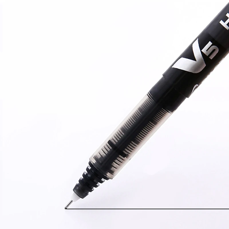 PILOT – stylo à bille roulante d'encre liquide rechargeable et rétractable hi-tecpoint  V5 RT, pointe à aiguille Extra Fine de 0.5mm, Super lisse - AliExpress