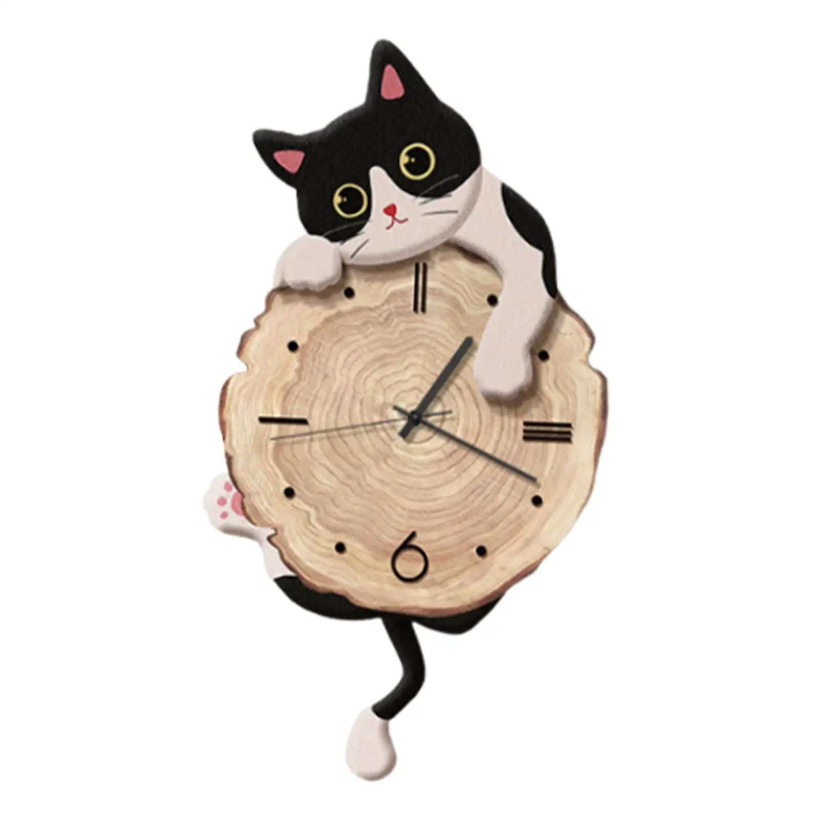 Stylish Cute Cat Decorative Wall Clock