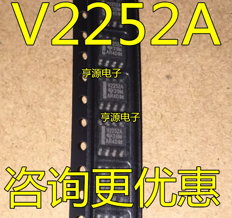 

10piece TLV2252 TLV2252AIDR V2252A SOP8 chipset Original