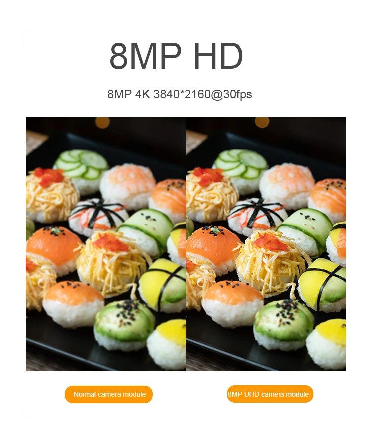 4K 8MP IMX317 cmos USB 카메라 모듈 FF 고정 초점 100도 문서 촬영 USB2.0 무료 드라이브 얼굴 인식 UVC 웹캠