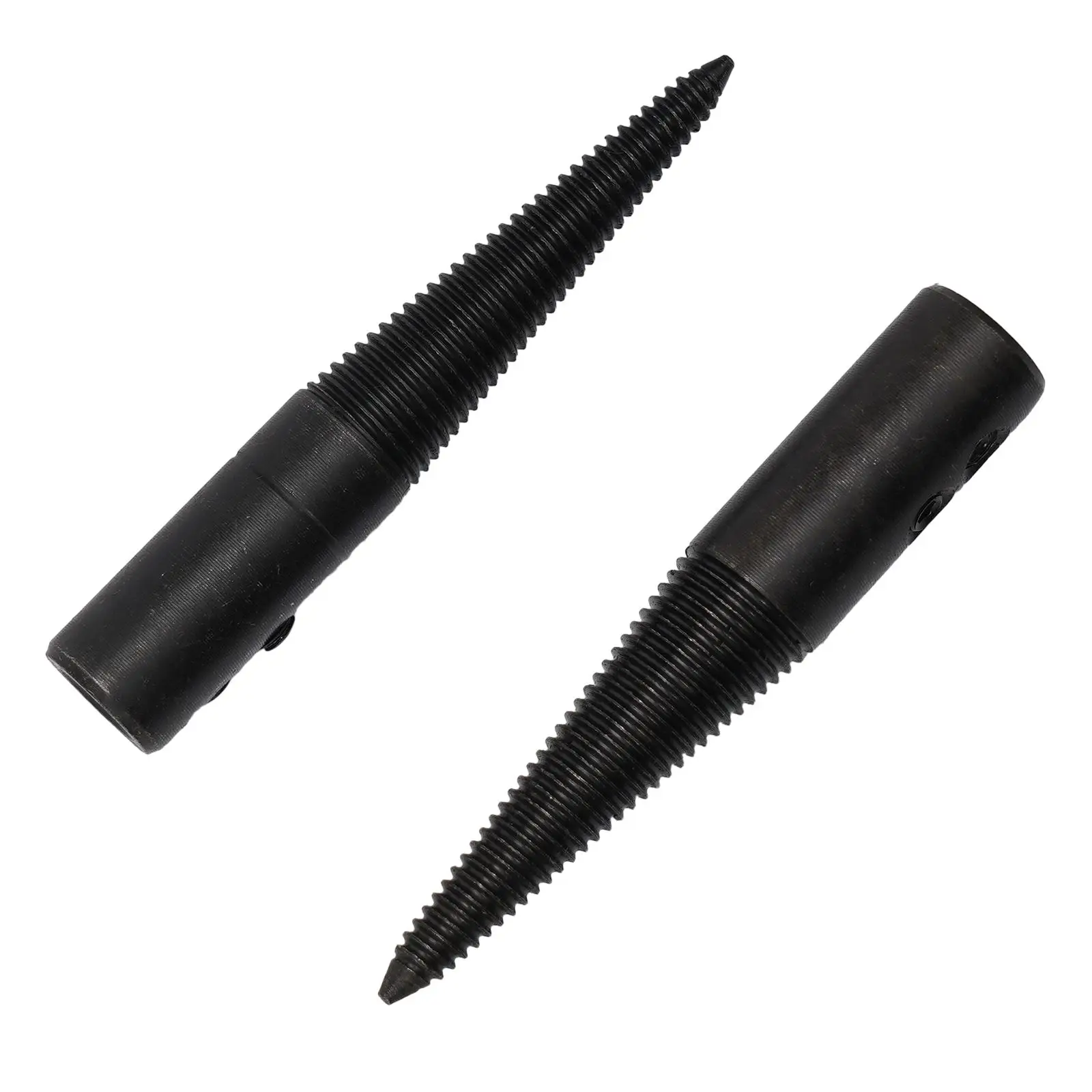 

2pcs/Set 8mm Polishing Spindle Left Right Pigtail Tapered Nose Buffing Wheels Abrasive Tools Connector Grinding Rod