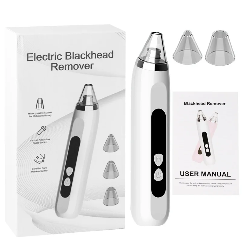 

Electric Blackhead Removal Device Household Facial Pore Cleaning Gadget Portable Blackhead Acne Remover Beauty Instrument
