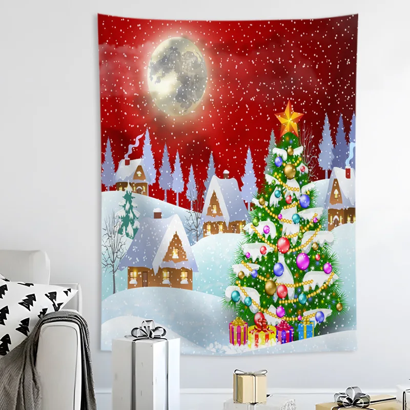 

Рождественская елка Серия гобелен для дома искусственное Украшение настенное украшение для комнаты Декор ткань Ins богемные простые гобелены