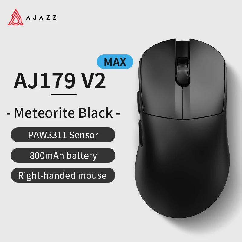 AJAZZ AJ179 V2 MAX Wireless Gaming Mouse PAW3311 Tri-Mode