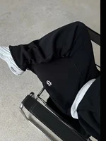 New Y2K Pants Personalized Pant Leg Zipper Embroidery Hip Hop Casual Joggers Men Pants Retro Straight Pants Tracksuit Streetwear - Image 6