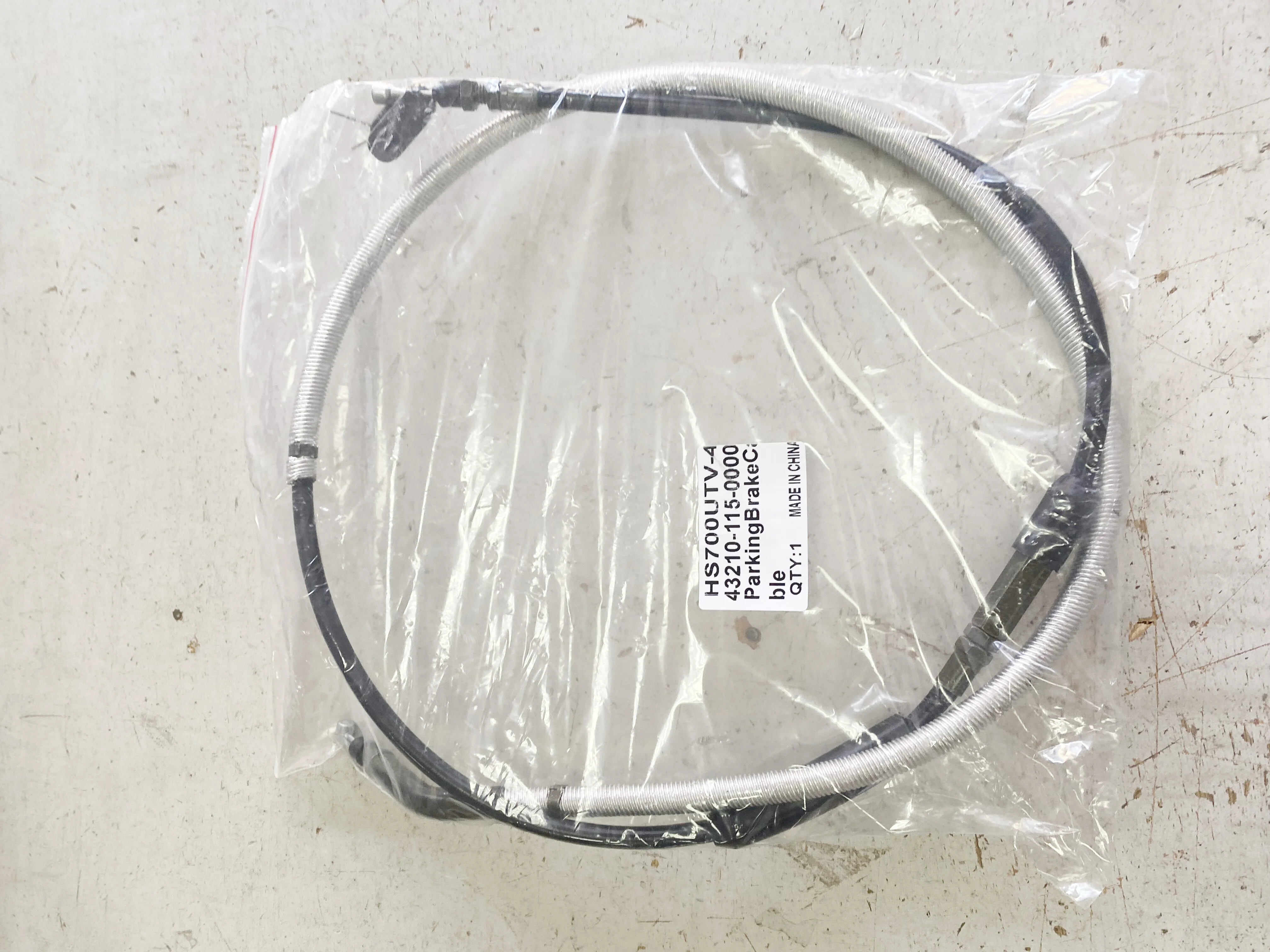 New Parking Brake Cable 65" Fits For Hisun 700cc UTV-4 UTV700 550 500 HiSun Bucket Seat MSU YS HS Massimo Qlink 43210-115-0000