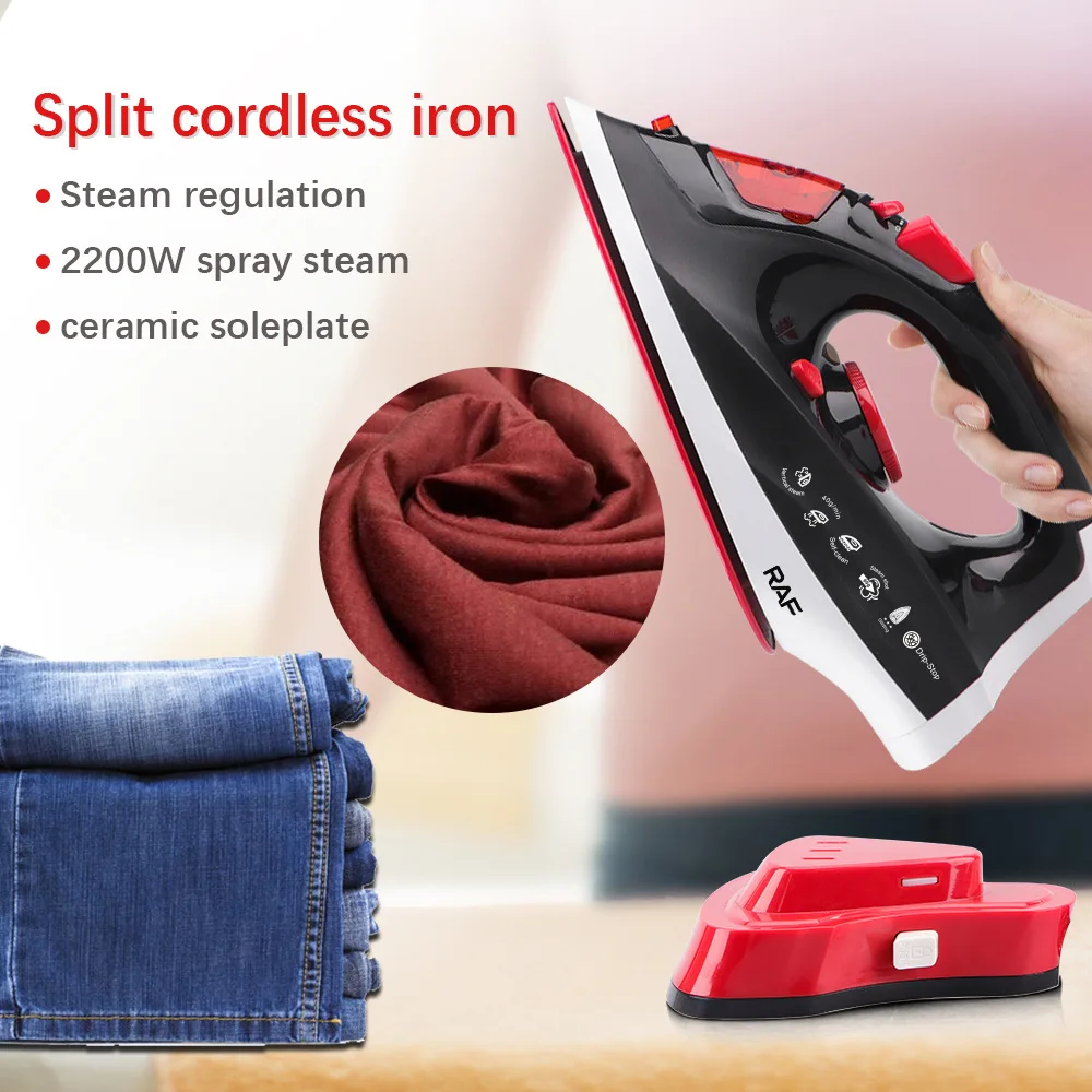 Electric Iron Clothes Wireless Wireless Iron Clothes Power Xl Steam Iron Wireless Aliexpress