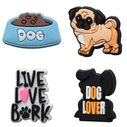 Pet-Themed Shoe Charms and Accessories Collection (Beige)