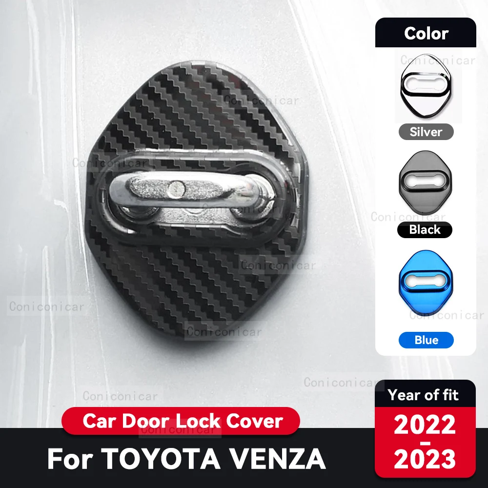 

Для TOYOTA VENZA 2022 2023 искусственная Обложка из нержавеющей стали декоративные аксессуары для интерьера автомобиля