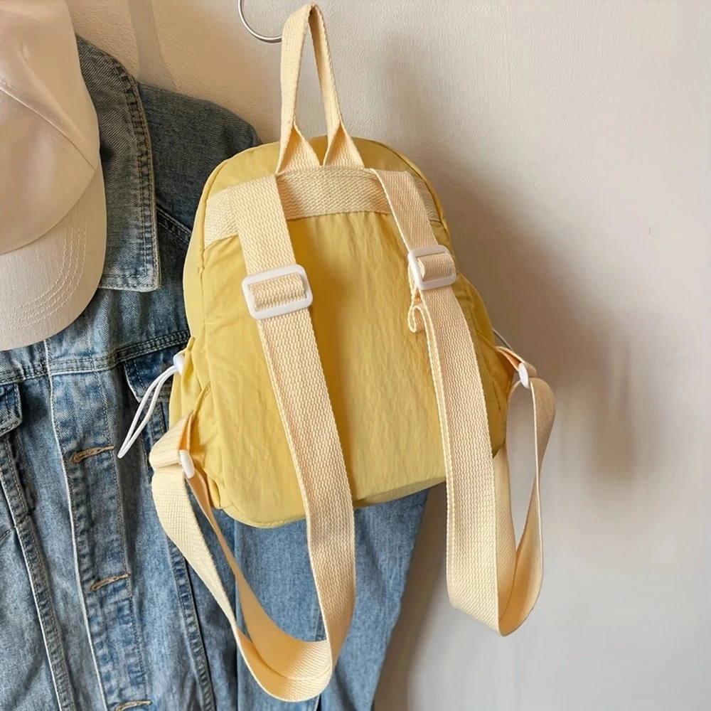Zaino Piccolo Nuovo Versatile Stile Universitario per il Tempo Libero Borsa da Viaggio Zaino Moda Donna Edizione Coreana Leggero 2026 - immagine 3
