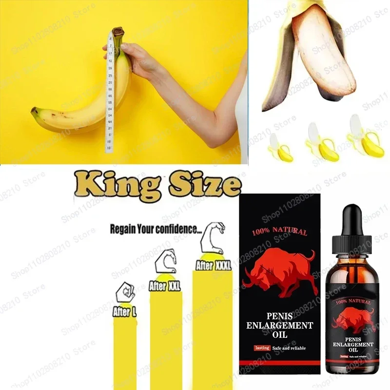 Essential Oil Male Penis Enlargement Oil Increase Size Erection Product Aphrodisiac Sex Extender