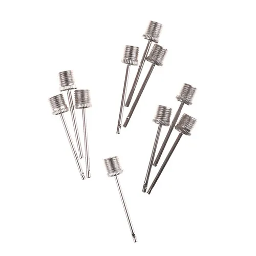10pcs Inflating Needle Pin Nozzle Basketball Football Soccer Ball air Pump Parts ball inflating needle ball inflating nozzle