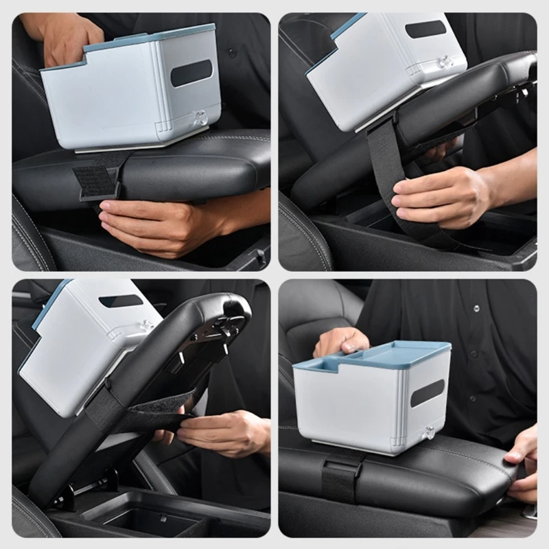 Car SUV Armrest Organizers for Tissue Cup Drink Holder Bracket