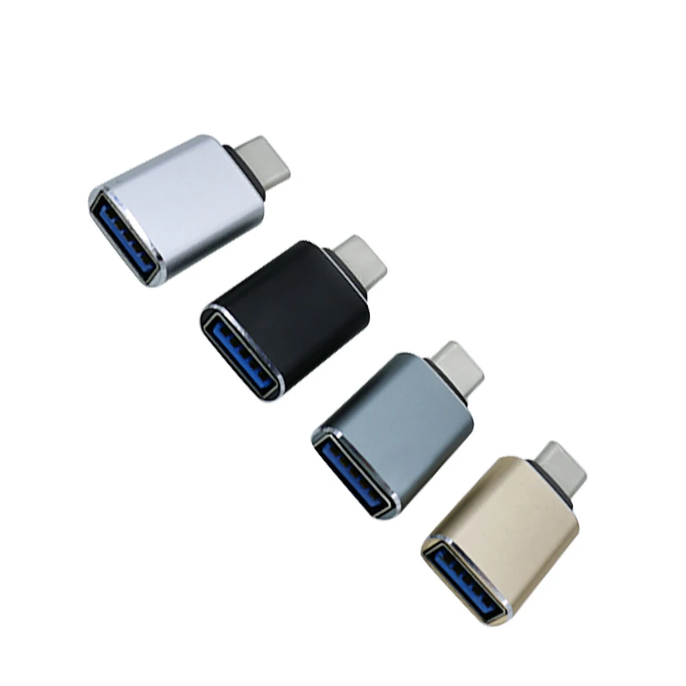 USB3.0 to Type C Male Adapter USB A to USBC Connector OTG Type C Converter Car Charging Adapter for MacBook Mobile Phone 3